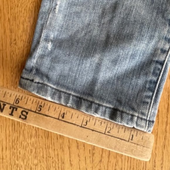 LEE WOMEN’S LOW RISE SKINNY JEANS W25 L31 “Lynn” Narrow Fit, Distressed Look - Picture 11 of 13